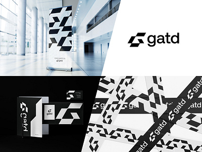 GATD Brand Identity brand assets brand identity branding electricity energy provider futuristic home renovation letter g letter mark lightning logo logo design logo icon logodesign mark minimal modern pattern real estate symbol