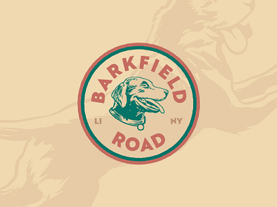 Barkfield Road Branding branding graphic design logo pet products