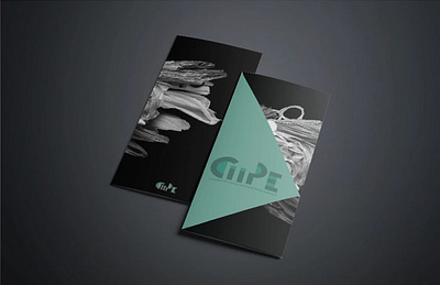 CIIPE alphabet branding brochure graphic design logo poster web design
