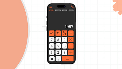 Daily UI Challenge #004 -Calculator branding design graphic design illustration logo typography ui uiux desi̇gn cv ux vector
