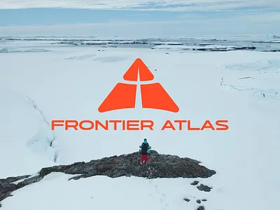 Frontier Atlas Branding adventure adventure branding artocea brand brand design brand identity brand mark branding creative creative branding design studio exploration graphic design logo logo design modern modern branding nature outdoor visual identity
