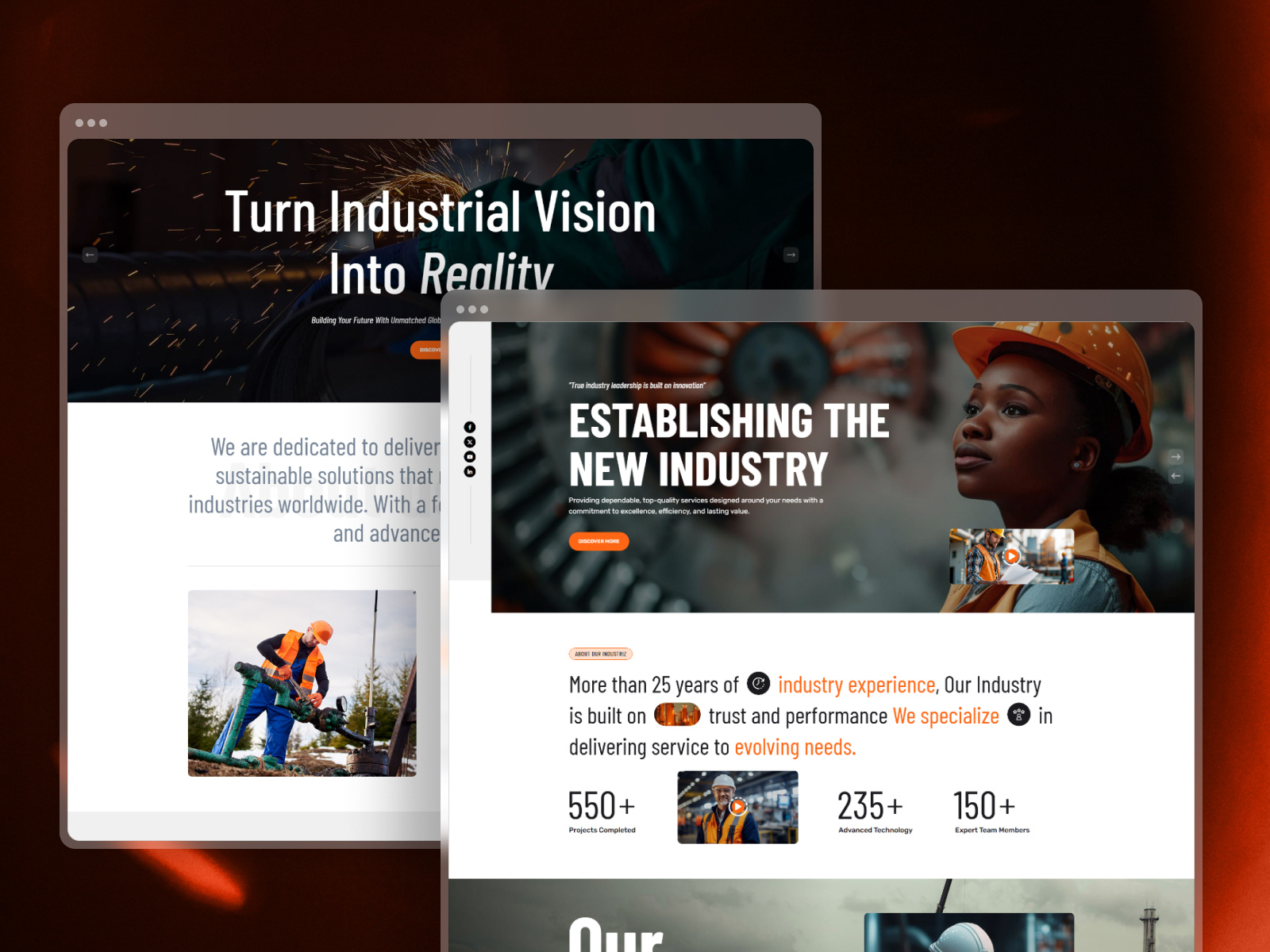 Industriz – Industry and Factory WordPress Theme business construction industry site engineering wordpress theme factory factory website theme industrial industrial wordpress theme industry machinery wordpress theme manufacturing company theme mobile friendly responsive responsive design seo friendly uiux web design web development wordpress theme wordpress website