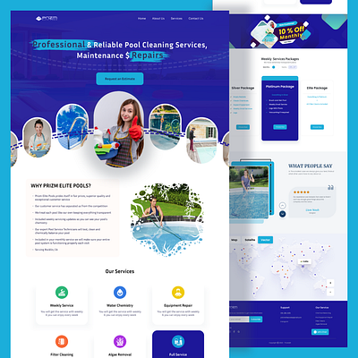 Pool Cleaning Services Landing Page Design cleaner cleaning home home cleaner home cleaning service home service landing landing page pool pool cleaner pool cleaning pool cleaning service pool service swimming swimming pool swimming pool cleaning service sylgraph trending ux website