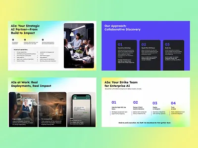 Pitch Deck Design for AIe ai ai tech graphic design pitch deck ppt presentation tech startup