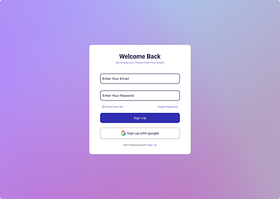 Login & Register UI – Clean and Minimal Forms animation branding motion graphics ui