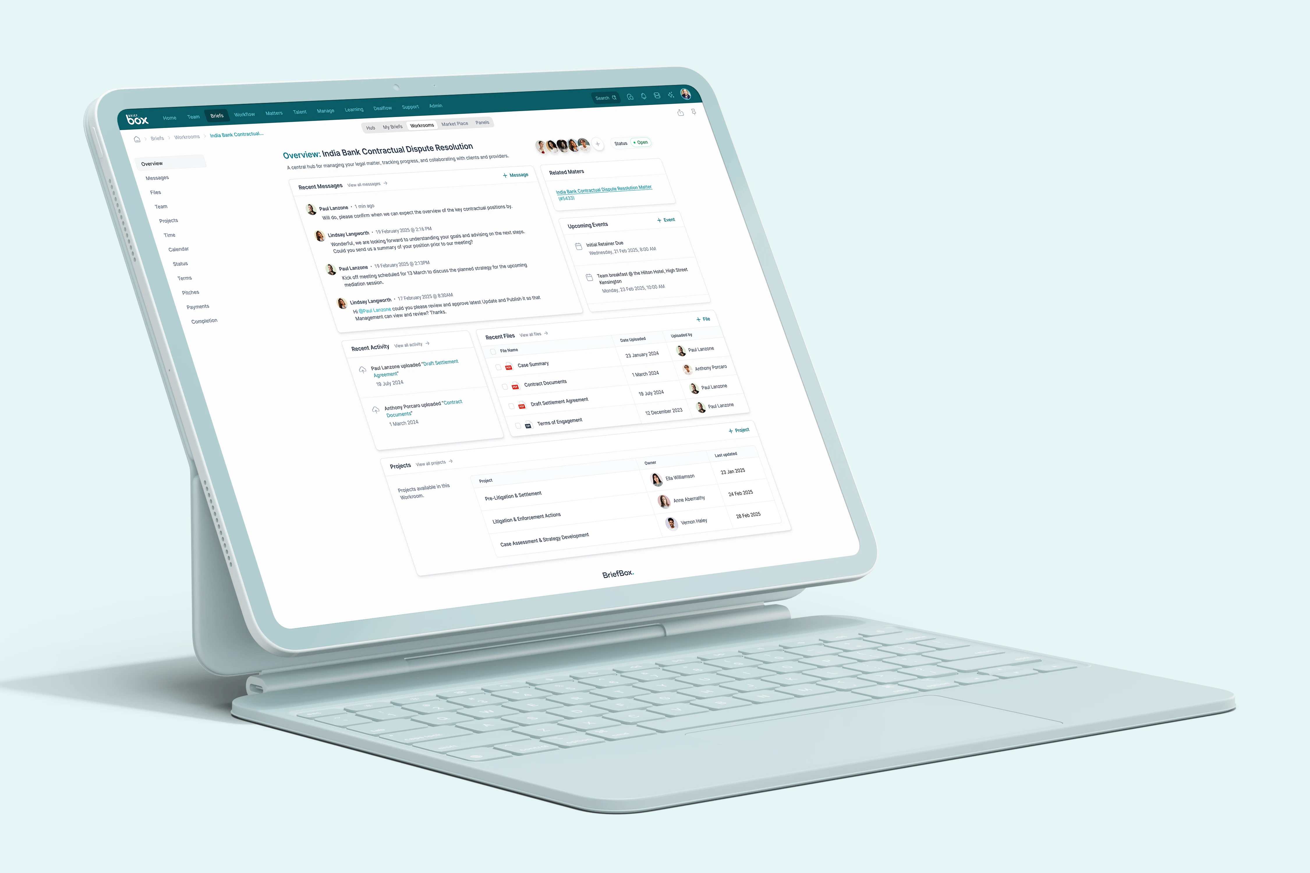 Example of Saa S Product UX Design