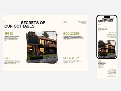 Landing Page | Real estate branding design development site graphic design landing page real estate site ui website