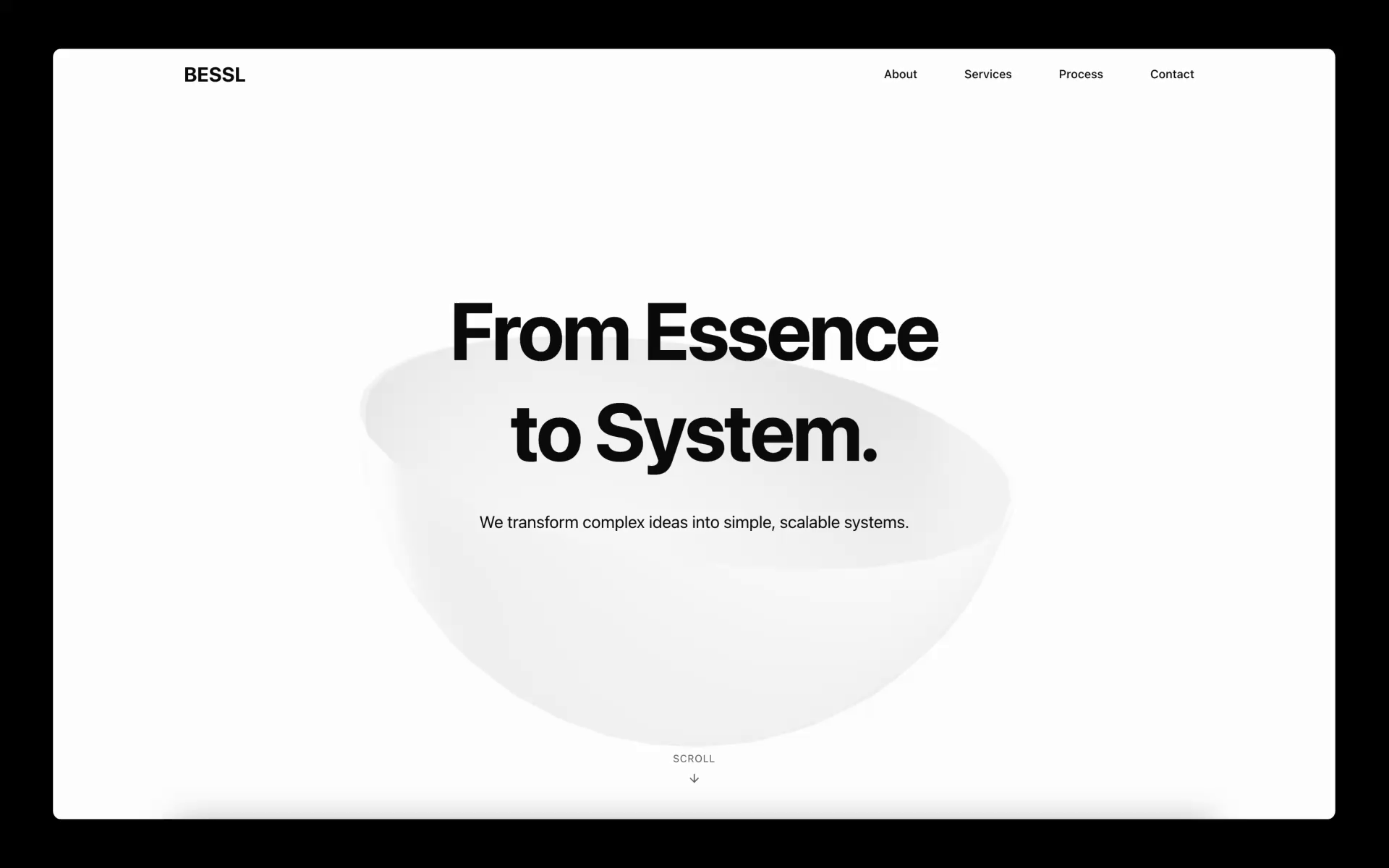 Minimal UX Design Agency Website