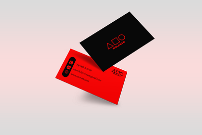 Business Card "Round 6" branding design graphic design photoshop