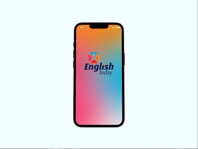 Language Learning App - English Today app app design article colorful education english figma interactions language learning login onboarding quiz score side menu signup stock images test