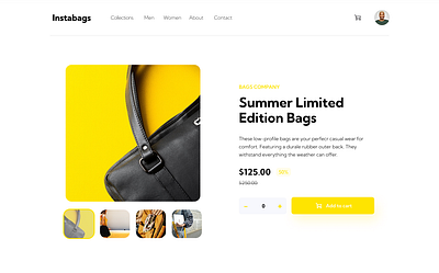 Ecommerce Product Page ecommerce screen shopify ux ui design ux design website design