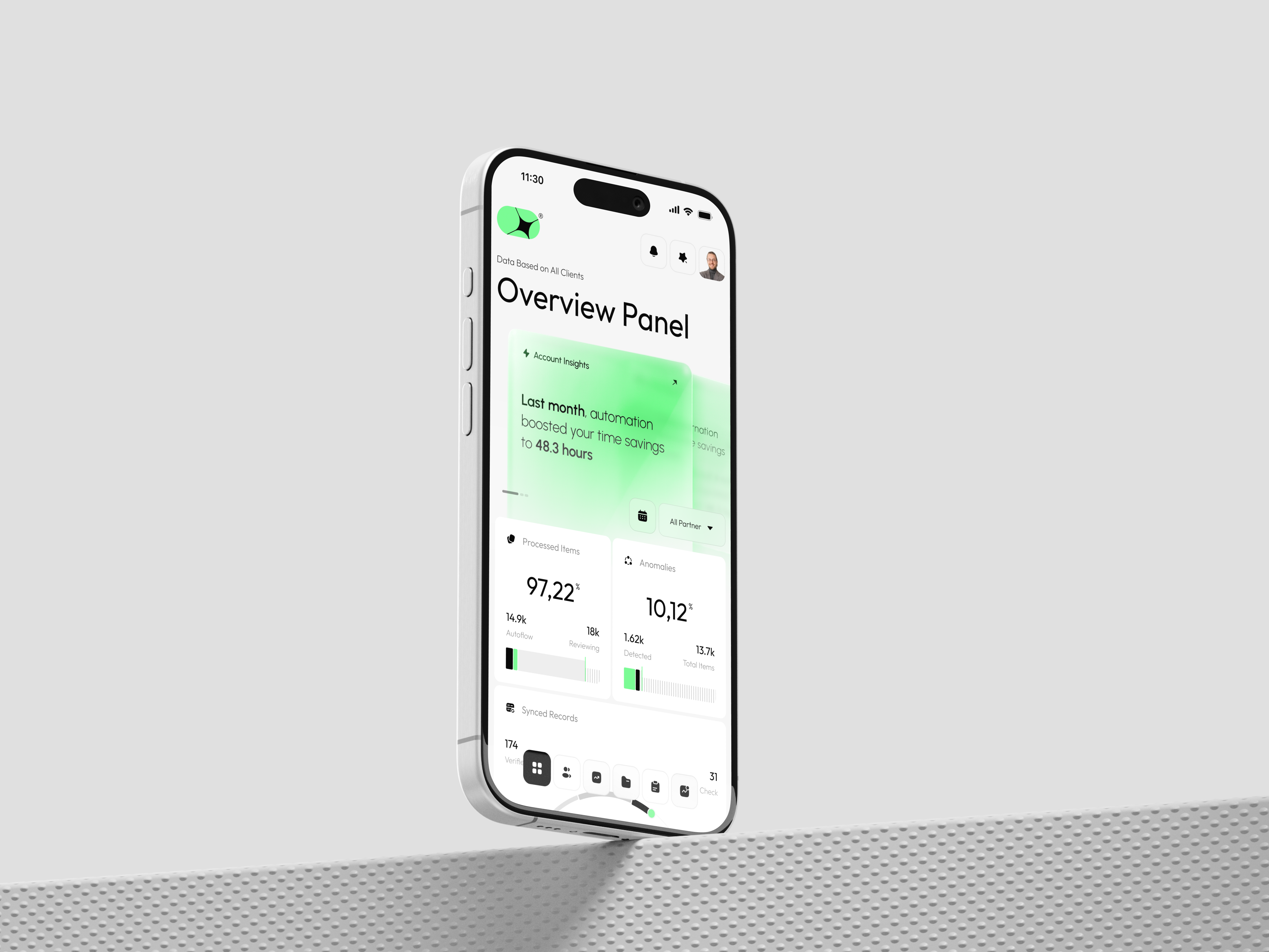 Synetica SaaS CRM - AI Finance Dashboard ai app app design business crm dashboard dashboard ui design finance financial fintech interface mobile mobile app product saas service software ui ux