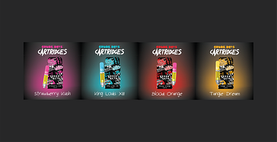 Crude Boys Massachusetts 510 Vape Packaging Design