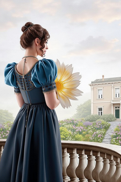 Front and Back Cover Art work cover art work graphic design historical romance regency