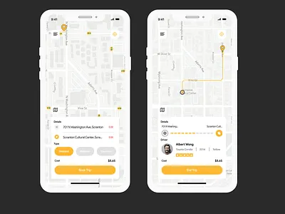 Taxi Booking App UI mobile mobile app ride hailing ui taxi app mobile app taxi app ui taxi booking app ui ui uiux