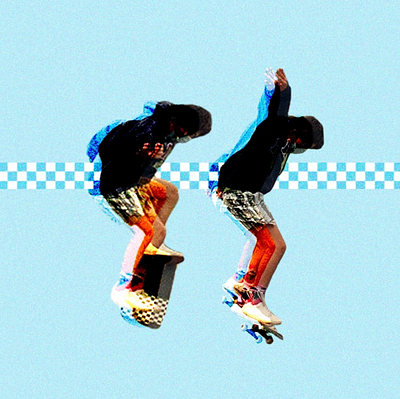 Skate Magazine collage design digital art graphic design illustration photoshop