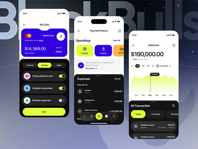 Finance mobile application ui design application banking blockchain clean ui crypto app cryptocurrency design digital wallet exchange finance finance ui fintech mobile app mobile ui modern ui payments ui ui designer wallet ui