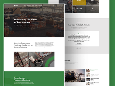 Website Design Concepts for a Procurement Solutions company. cleandesign corporatewebsite design interface design minimal design modern design ui design ui ux uidesign user experience webdesign website