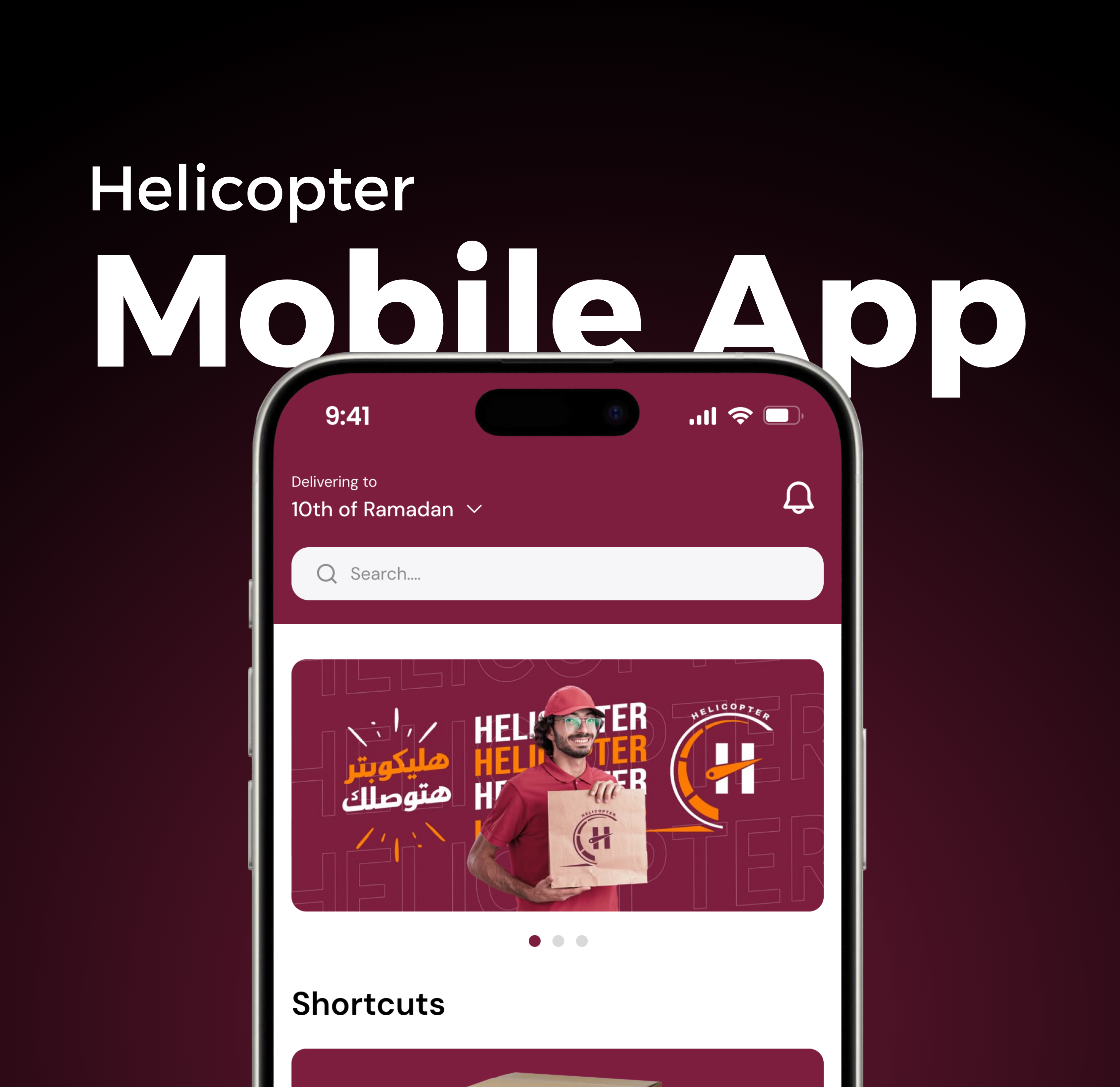 H Delivery App app delivery mobileapp