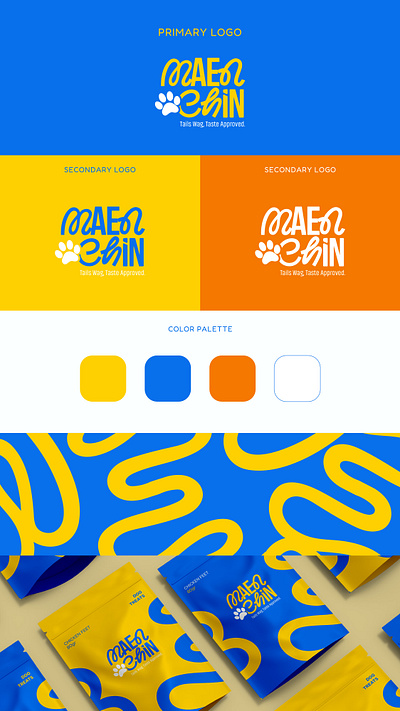 Branding Project for Dog Treats Product brand identity branding design graphic design logo logo design visual design visual identity
