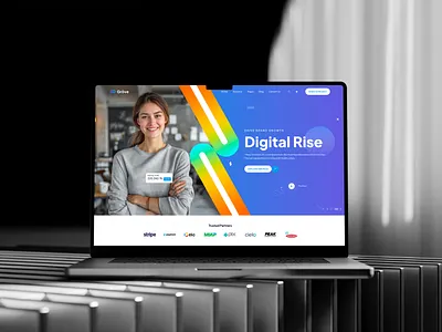 Marketing Website | Sleek UI/UX Design branding digital digital marketing dribbble figma figma design graphic design landing page landing page design ui ui design uiux user experience user interface ux ux design web web design website website design