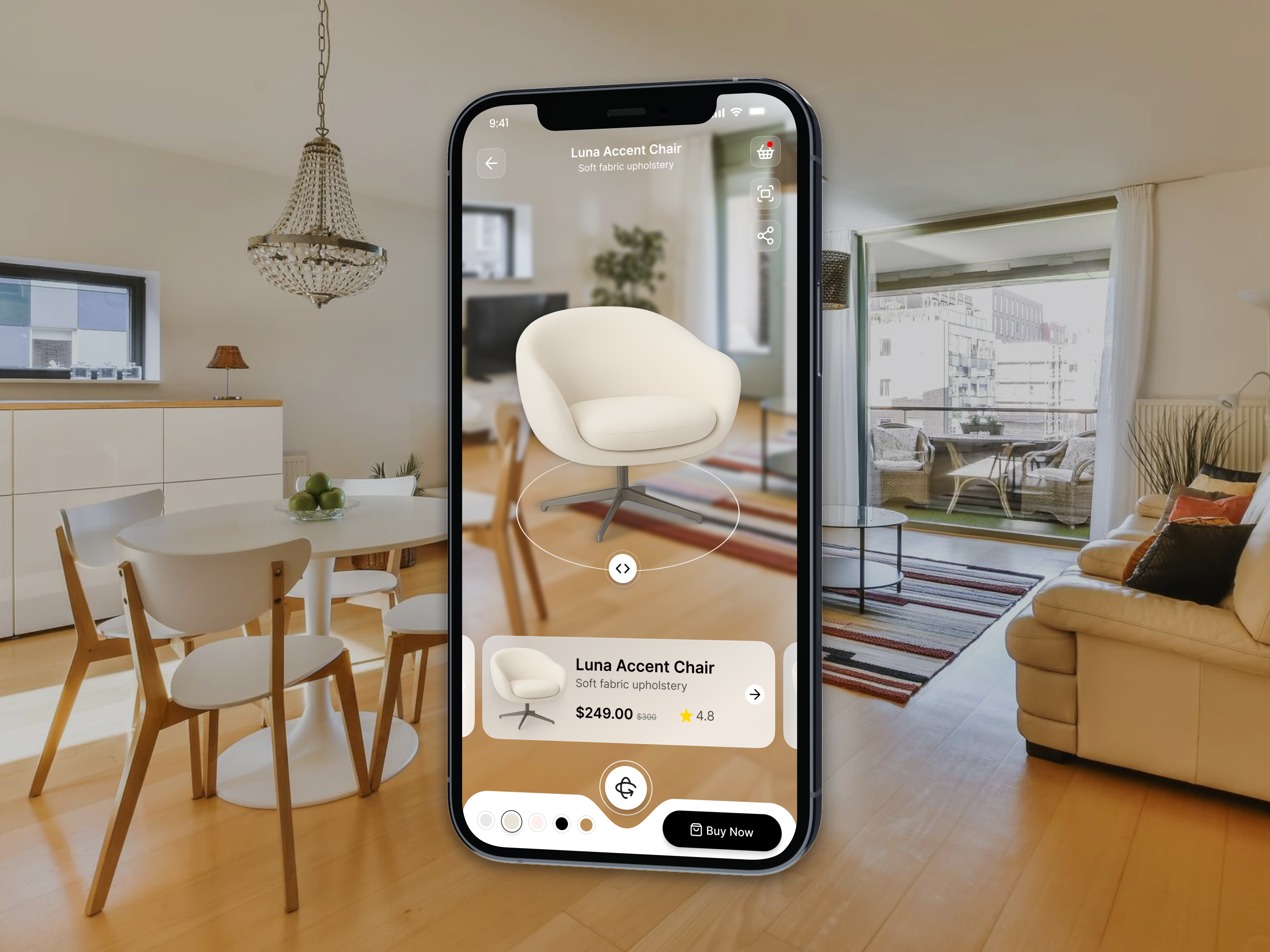 3D + AR Shopping ✨ 3dui arshopping digitalexperience ecommercedesign futureofretail