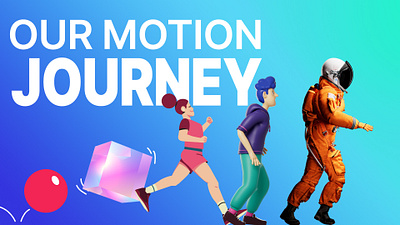 Our Motion Journey 2d 3d after effects animation branding motion graphics
