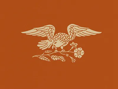 Eagle & Tobacco 🦅 apparel badge branding design graphic design illustration lettering logo t shirt