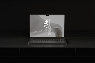 MacBook Pro mockup by Ply 3d 3d mockup branding design graphic design illustration logo mockup ui