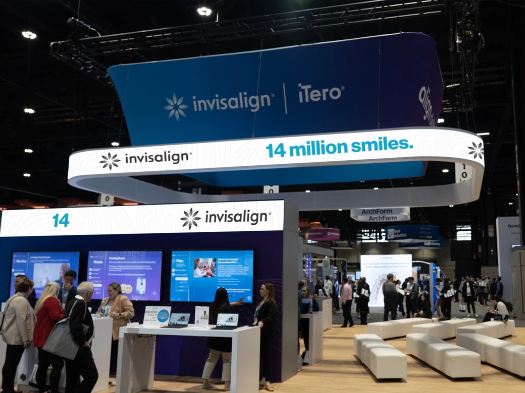 Invisalign Tradeshow Package after effects animation branding motion graphics