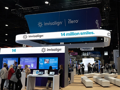 Invisalign Tradeshow Package after effects animation branding motion graphics