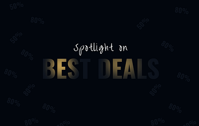Spotlight Animation animation motion graphics typo ui