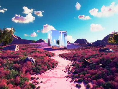 Chrome in the Wild 3d 3d animation animation cinema4d design graphic design motion graphics vfx wild