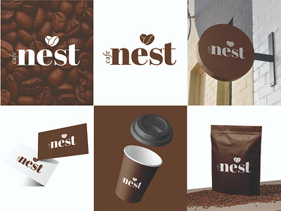 Nest Branding brand guidelines brand identity brand style guide brand visuals branding branding kit design designer graphic design