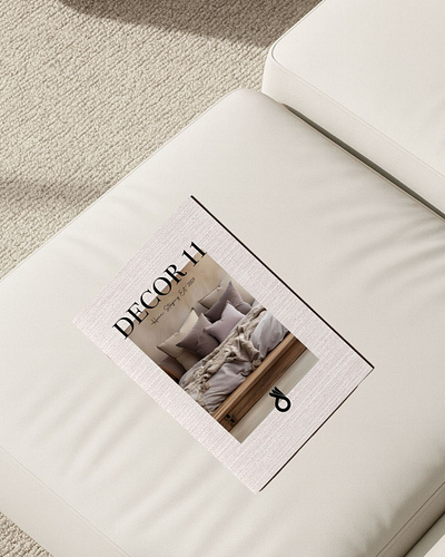 Design Mini-Magazine clean graphic design layout magazine modern typography ui