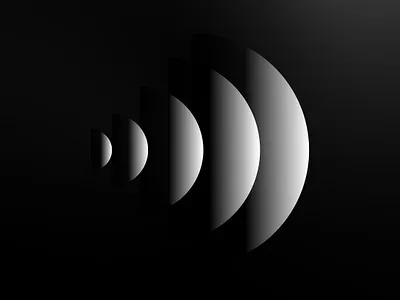 Experience the power of intelligence. art artwork black branding character circles dark design graphic design icon illustration logo power shapes space ui