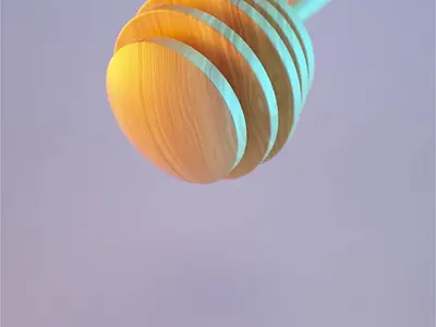 Honey 3d animation motion graphics