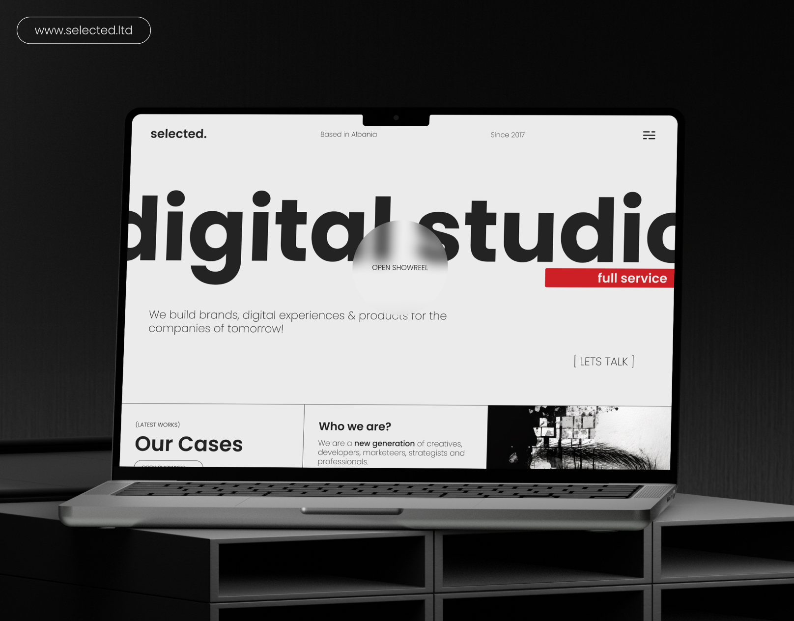 Digital Agency Website｜Website Design｜Selected agency agency landing page agency website branding digital digital agency digital agency landing page digital agency website digital studio graphic design landing page design logo minimal web desgin minimal website design studio ui web design website website agency website design