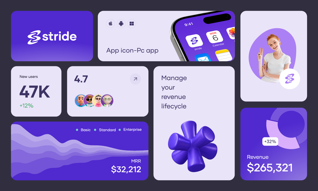 Example of I Will Design A Logo And Brand Identity