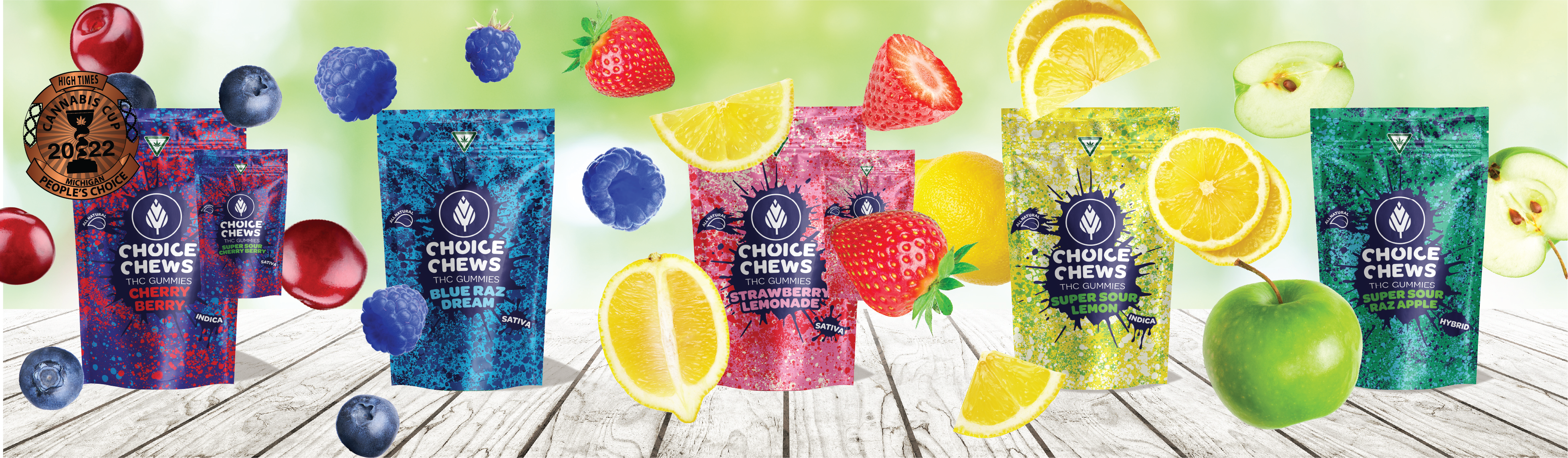 Choice Chews MI - Michigan's Top Selling Gummy Brand Packaging weed