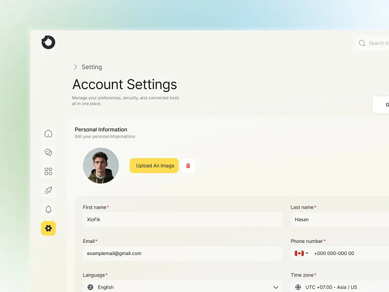 Browse thousands of UI Account images for design inspiration | Dribbble