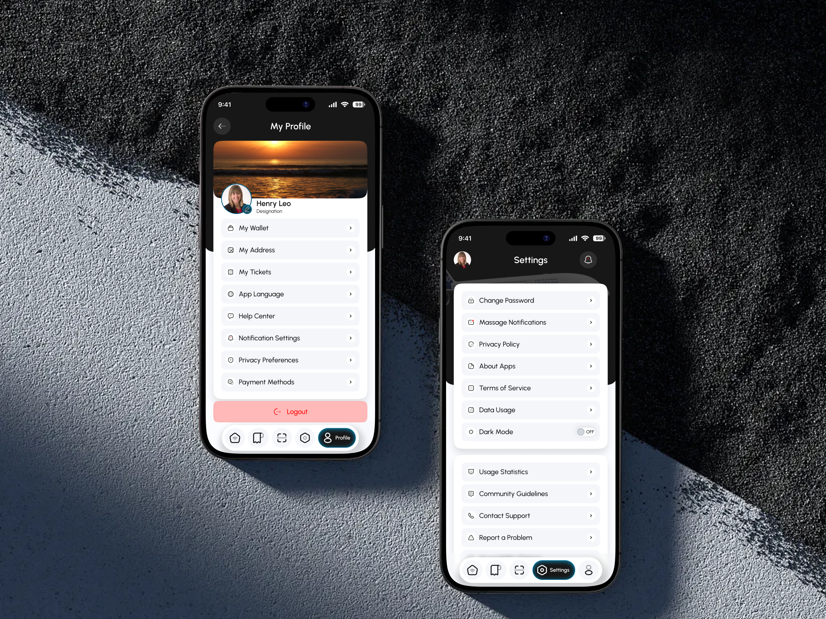 Example of Mobile App Design