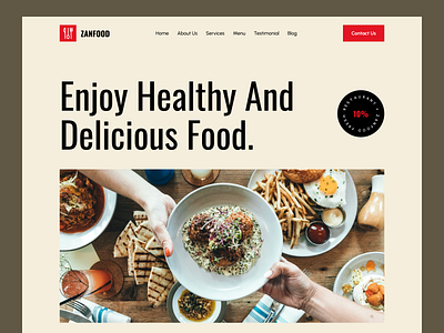 Restaurant Website UI Design branding business food app food delivery food landing page food ordering food website foodie foodies healthy homepage hotel motion graphics real estate recipes restaurant uiux vegetables web design webflow