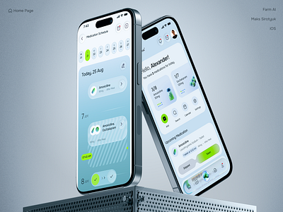 FarmAI: Ai-Medical Assistant 3d ai ai app design ai assistant ai startup ai technology app branding chat gpt farmacy healthapp healthcare iosdesign medical medicalapp mobile design platform saas saas landing page ui