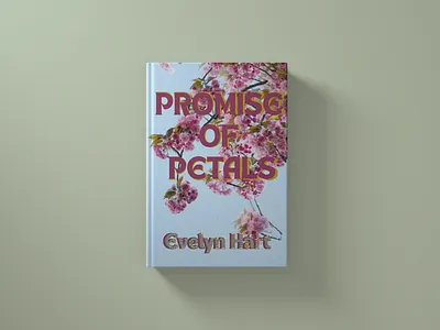 PROMISE OF PETALS book cover design graphic design