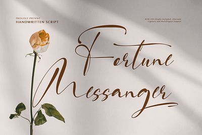 Fortune Messenger | Handwritten Script feminine