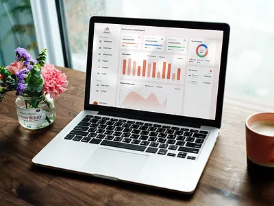 Sales Performance Dashboard- UI bussniness cleanui dashboard dribbble figma minimaldesign sales ui uiuxdesign webdesign