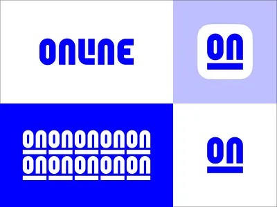 Online brand branding bruno silva brunosilva.design design graphic design logo logo design logo designer logotipo logotype marca on online portugal symbol typography vector