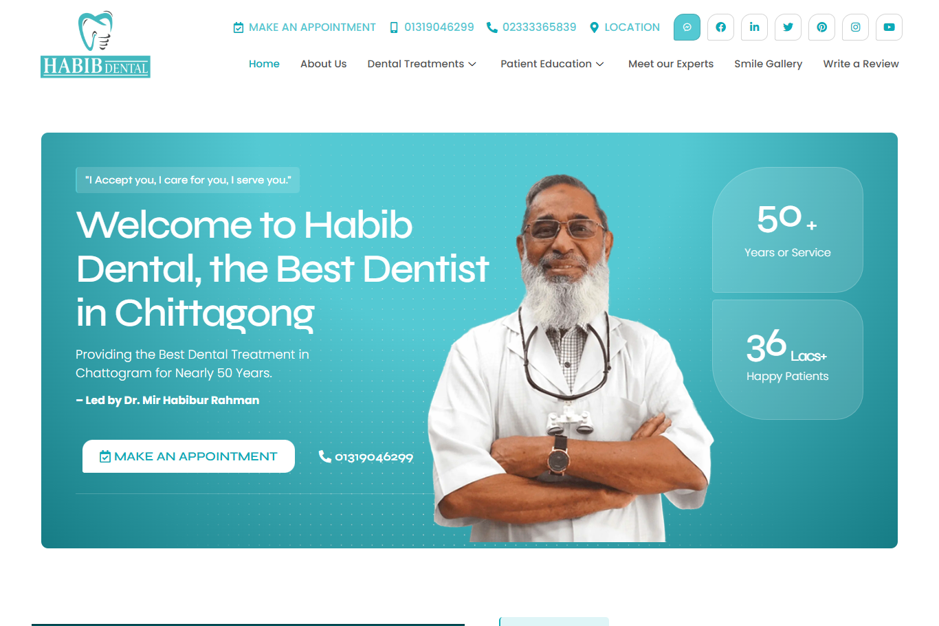 Example of Website Design & Development Service