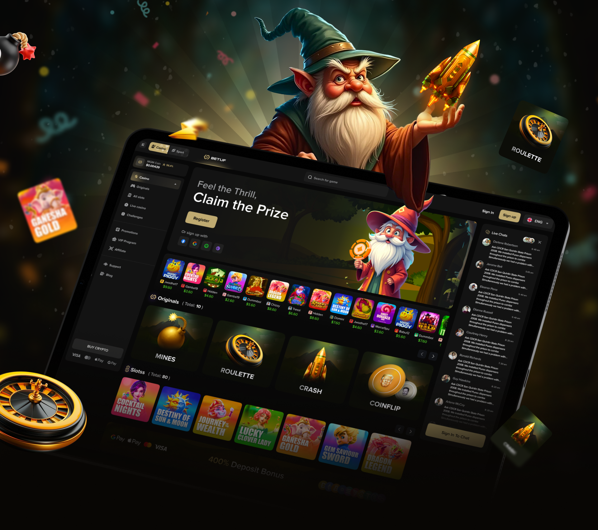 Casino Website Design 3d casino casino dashboard casino website design digital art figma design gambling gambling website game design game website gaming gaming dashboard igaming premium design ui uiux webdesign studio website design